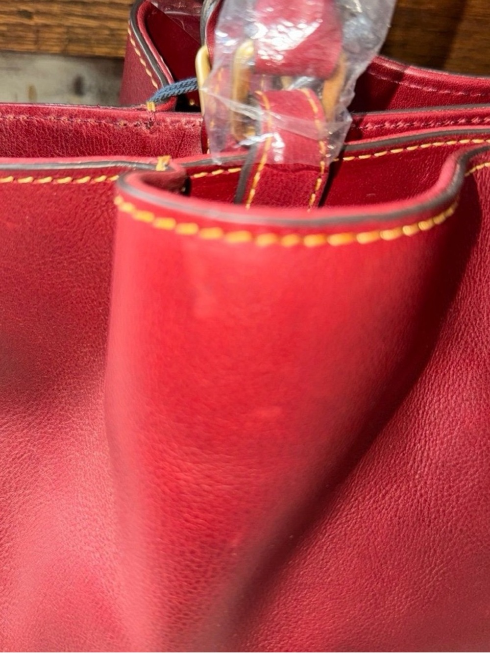 NWT Dooney & Bourke NWT Florentine  Brenna in Bordeaux with strap - Picture 9 of 12